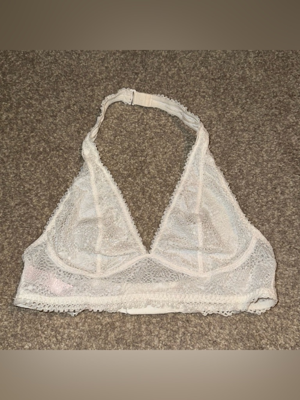 Delicate Lace Bralette - White